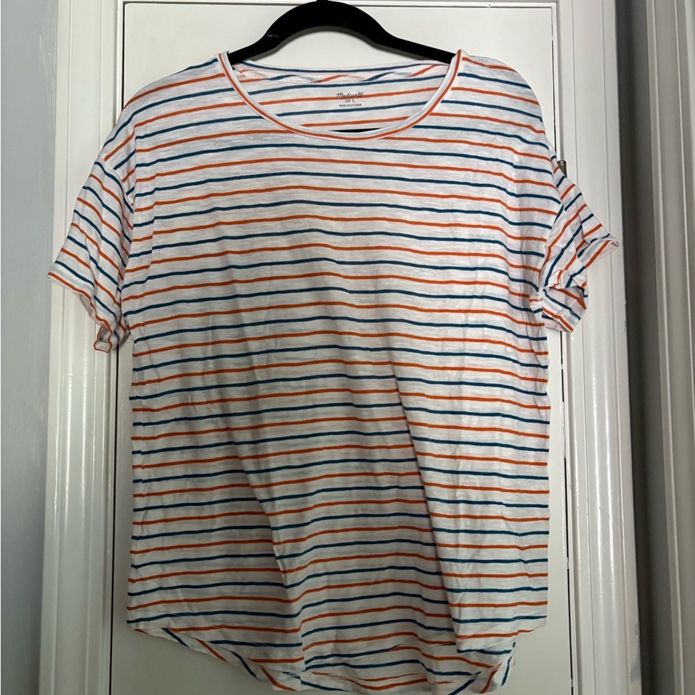 Madewell Multicolor Striped Tee